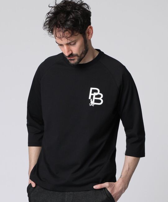 ラグランスリーブ 7分袖Tシャツ