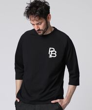 ラグランスリーブ 7分袖Tシャツ