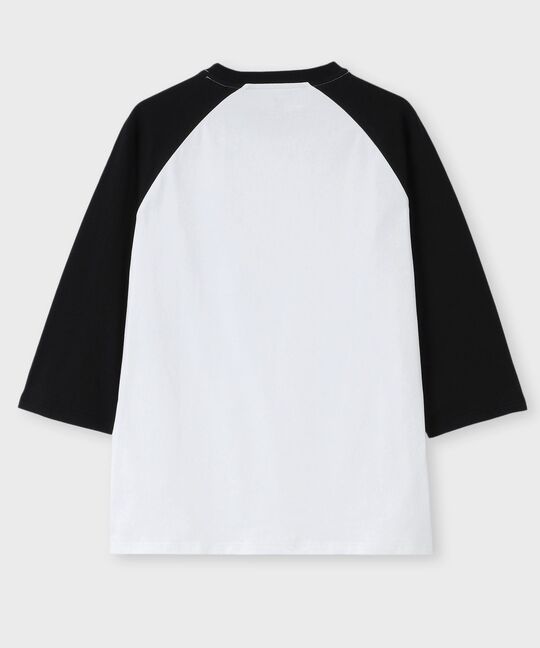 ラグランスリーブ 7分袖Tシャツ