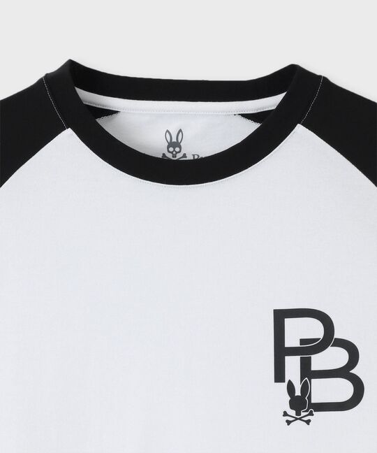 ラグランスリーブ 7分袖Tシャツ