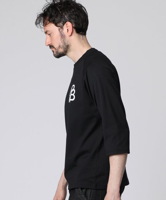 ラグランスリーブ 7分袖Tシャツ