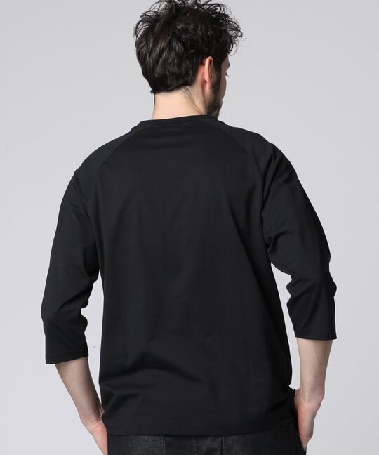 ラグランスリーブ 7分袖Tシャツ