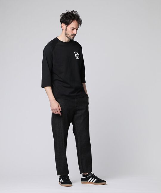 ラグランスリーブ 7分袖Tシャツ