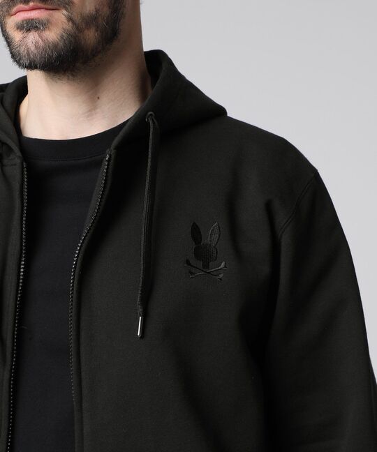 ビッグシルエットロゴ ジップパーカ