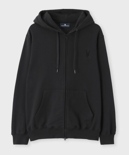 ビッグシルエットロゴ ジップパーカ