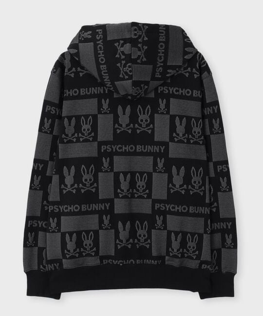 ジャガードセットアップ ジップパーカ