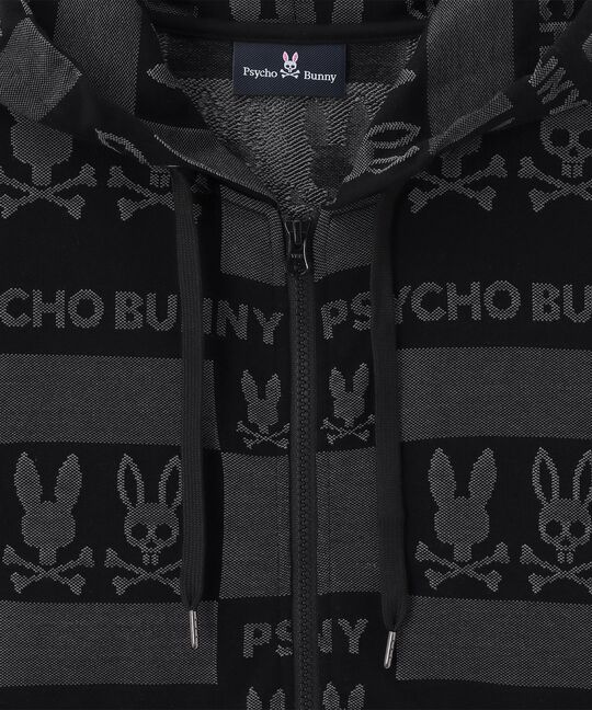 ジャガードセットアップ ジップパーカ