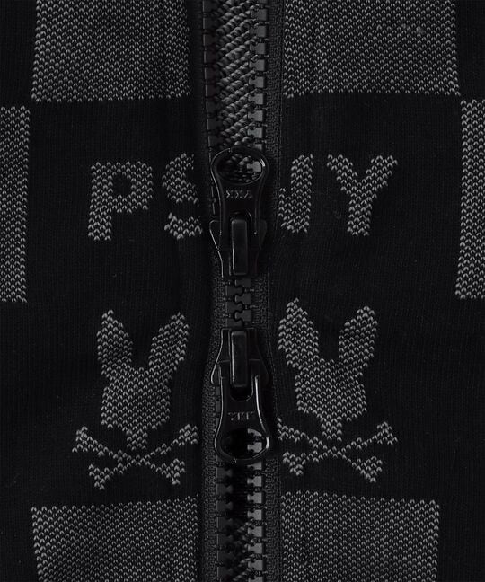 ジャガードセットアップ ジップパーカ