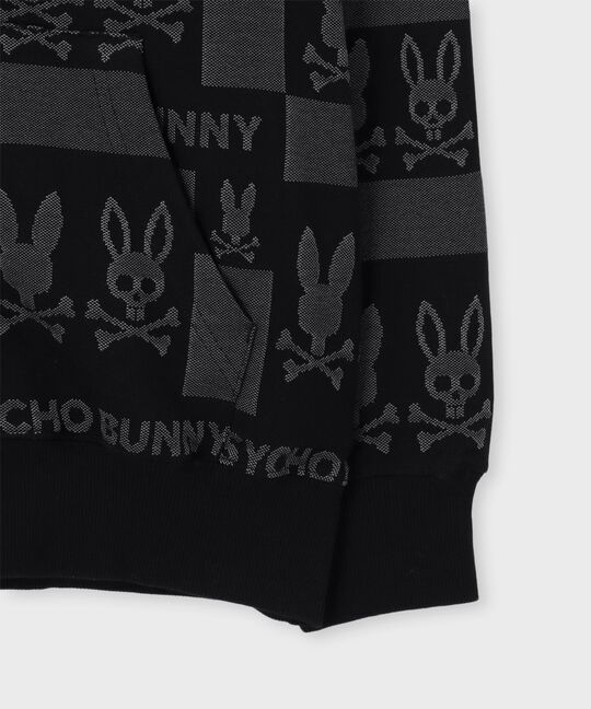 ジャガードセットアップ ジップパーカ