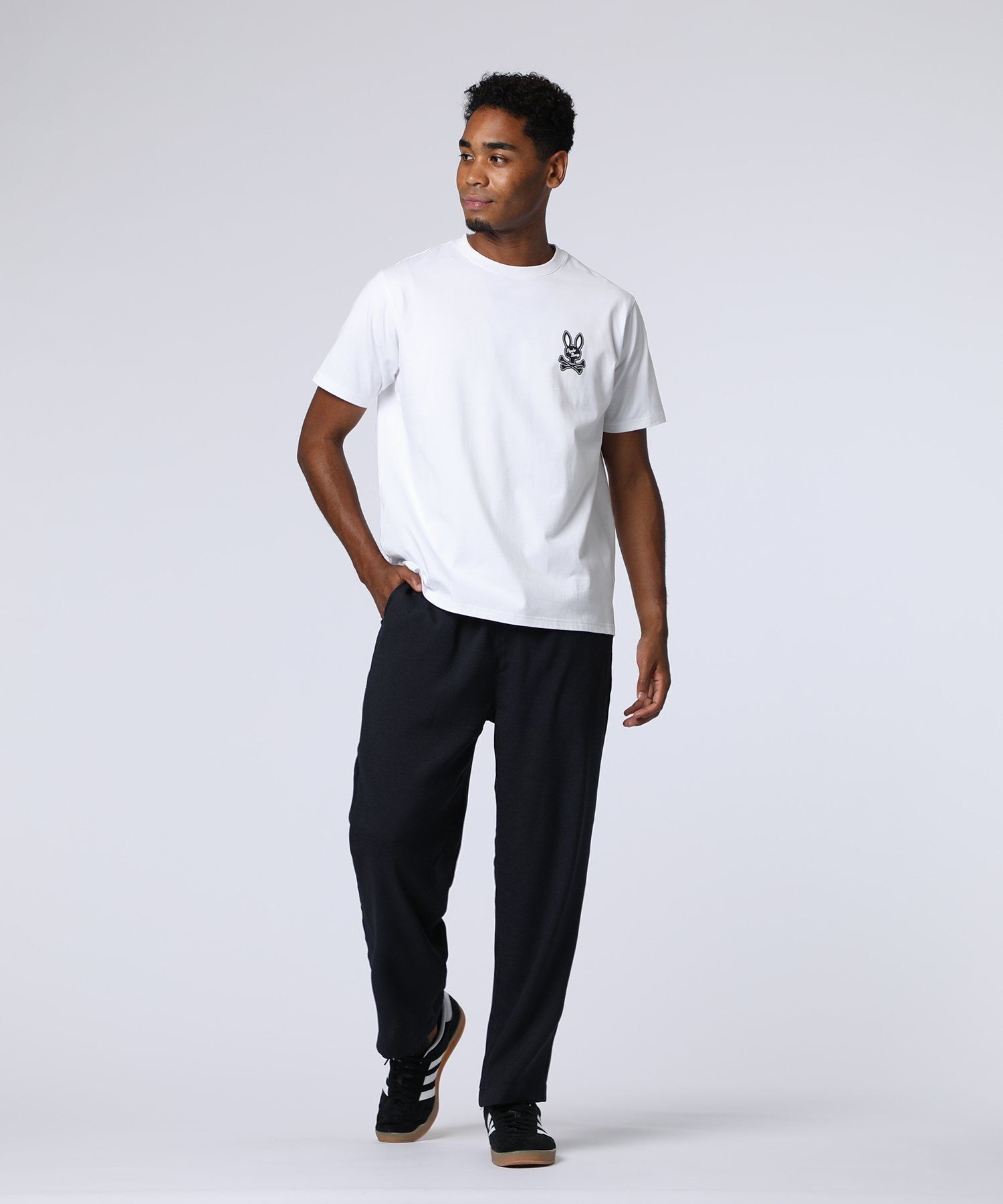 ラバーロゴバニー Tシャツ｜Psycho Bunny｜サイコバニー 公式ブランド