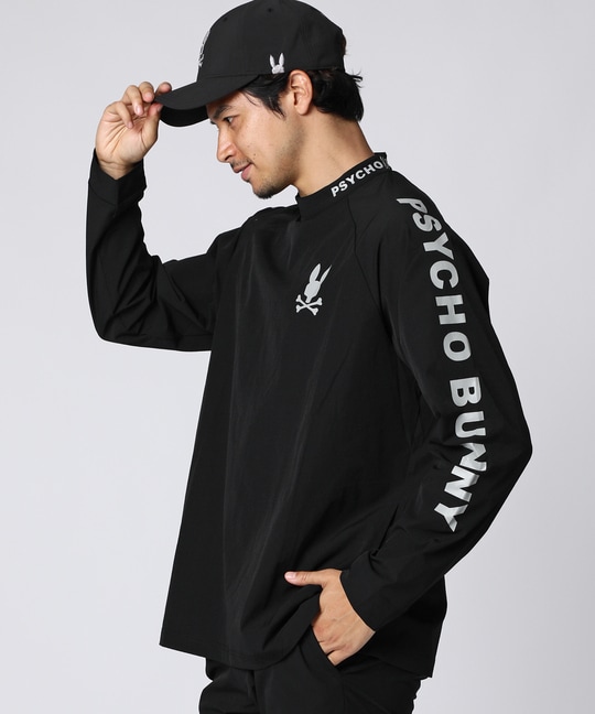 [WEB限定]リラックスフィット モックネックロングスリーブTシャツ