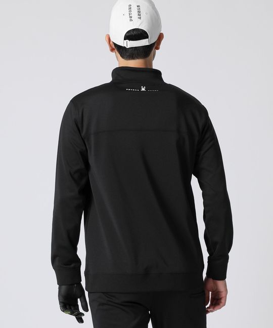 [GOLF]裏起毛 エンボスロゴ モックネック スウェット