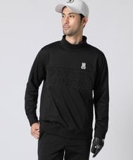 [GOLF]裏起毛 エンボスロゴ モックネック スウェット