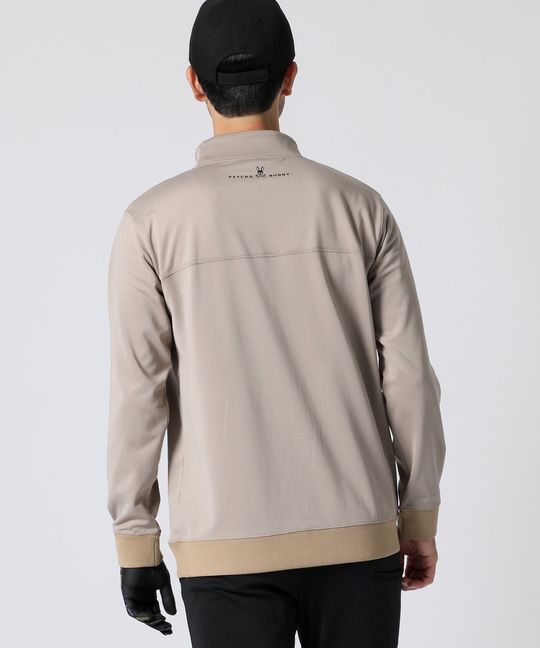 [GOLF]裏起毛 エンボスロゴ モックネック スウェット