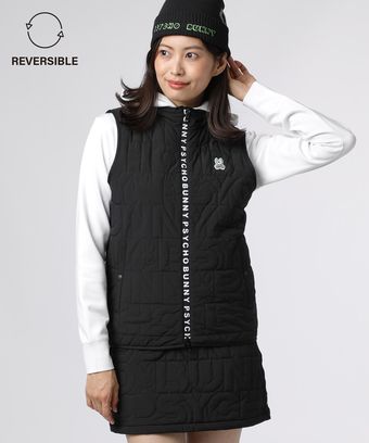 [GOLF][WOMEN]ストレッチタフタ 　リバーシブル ベスト