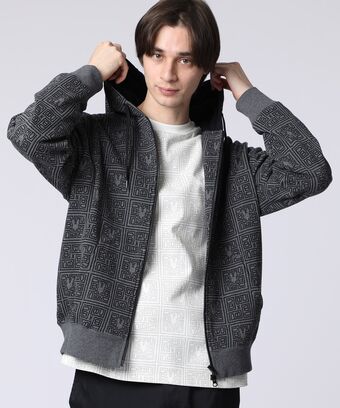 ジオメトリックPBモノグラムパーカ