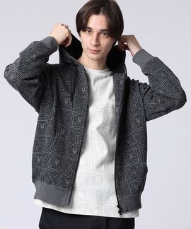 ジオメトリックPBモノグラムパーカ