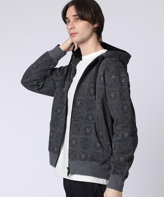 ジオメトリックPBモノグラムパーカ