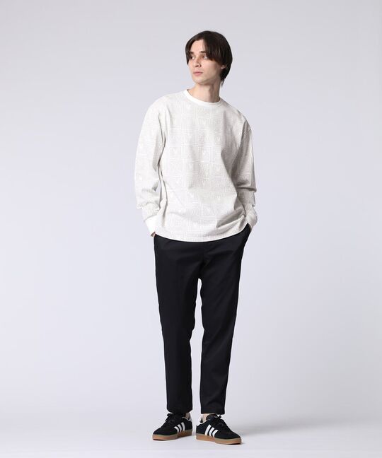 ジオメトリックPBモノグラム ロングスリーブTシャツ