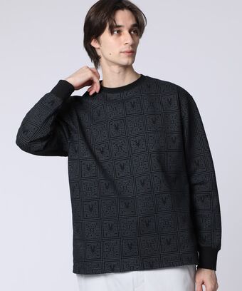 ジオメトリックPBモノグラム 　ロングスリーブTシャツ