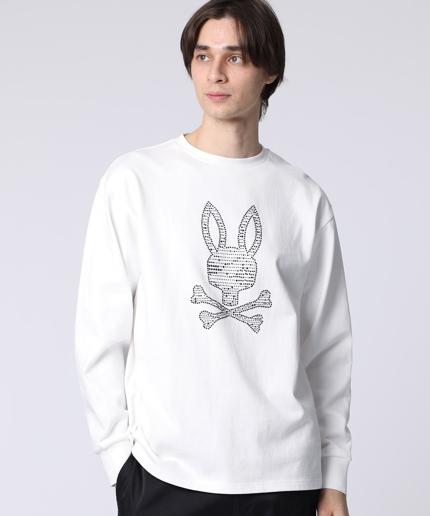 スタッズバニーロングスリーブTシャツ｜Psycho Bunny｜サイコバニー