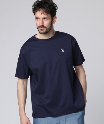 [限定店舗]シルケットスムース クルーネック 　Tシャツ