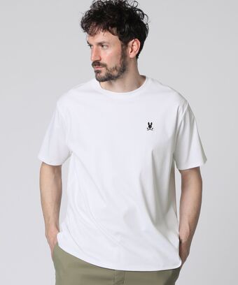 [限定店舗]シルケットスムース クルーネック 　Tシャツ