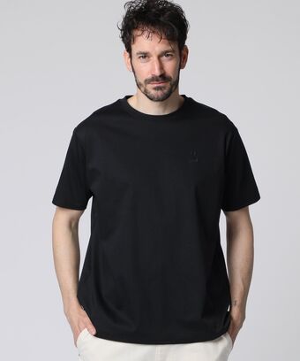 [限定店舗]シルケットスムース クルーネック 　Tシャツ
