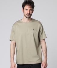 [限定店舗]シルケットスムース クルーネック Tシャツ