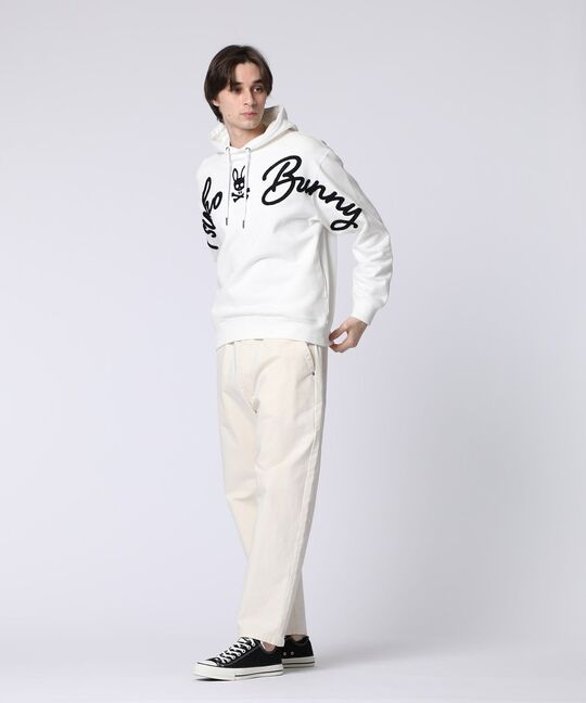 サガラ刺繍 クロスオーバーロゴパーカ