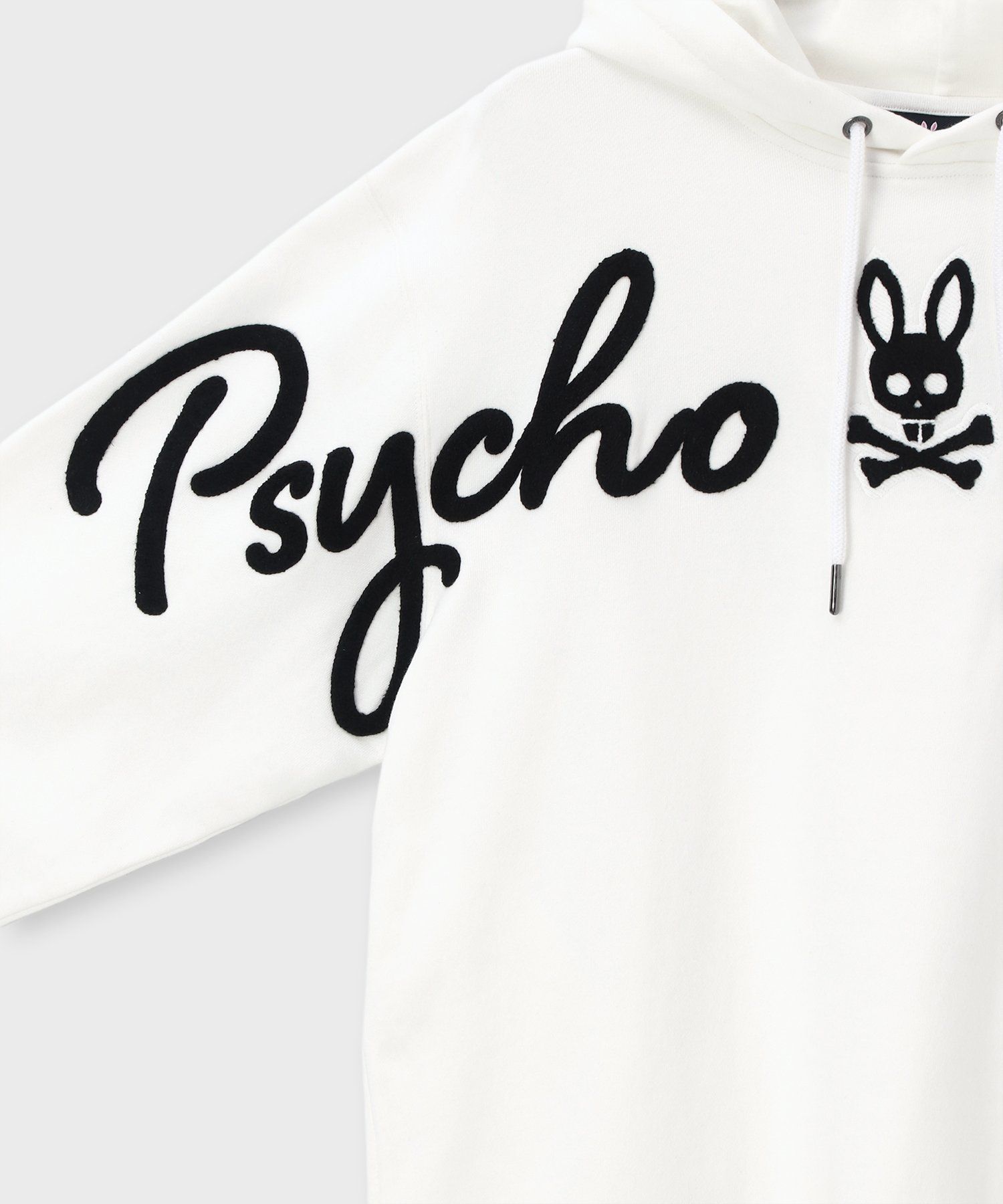 サイコバニー・サガラ刺繍 クロスオーバーロゴパーカ XLサイズ サガラ刺繍 クロスオーバーロゴパーカ｜Psycho Bunny｜サイコバニー