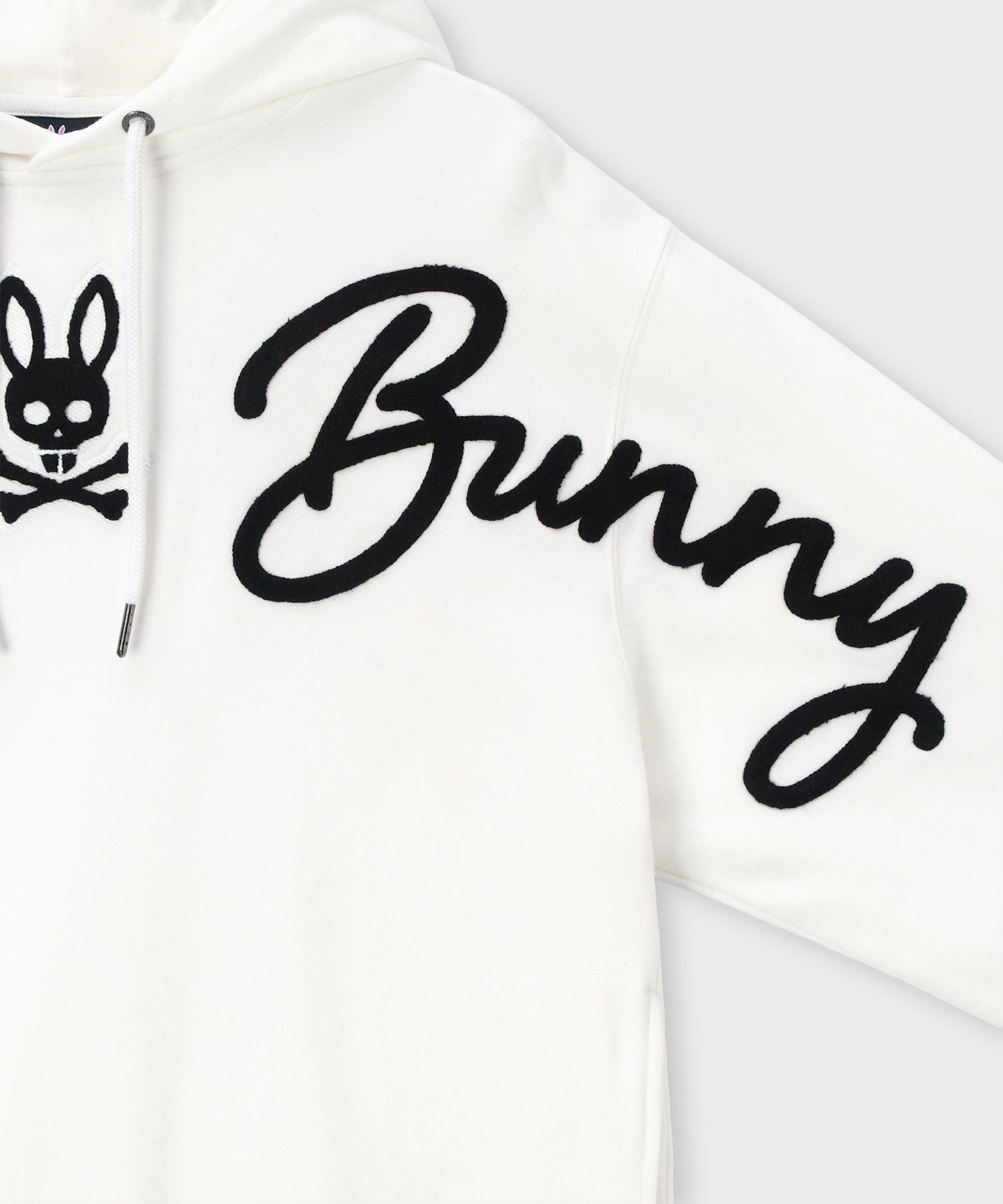 サイコバニー・サガラ刺繍 クロスオーバーロゴパーカ XLサイズ サガラ刺繍 クロスオーバーロゴパーカ｜Psycho Bunny｜サイコバニー