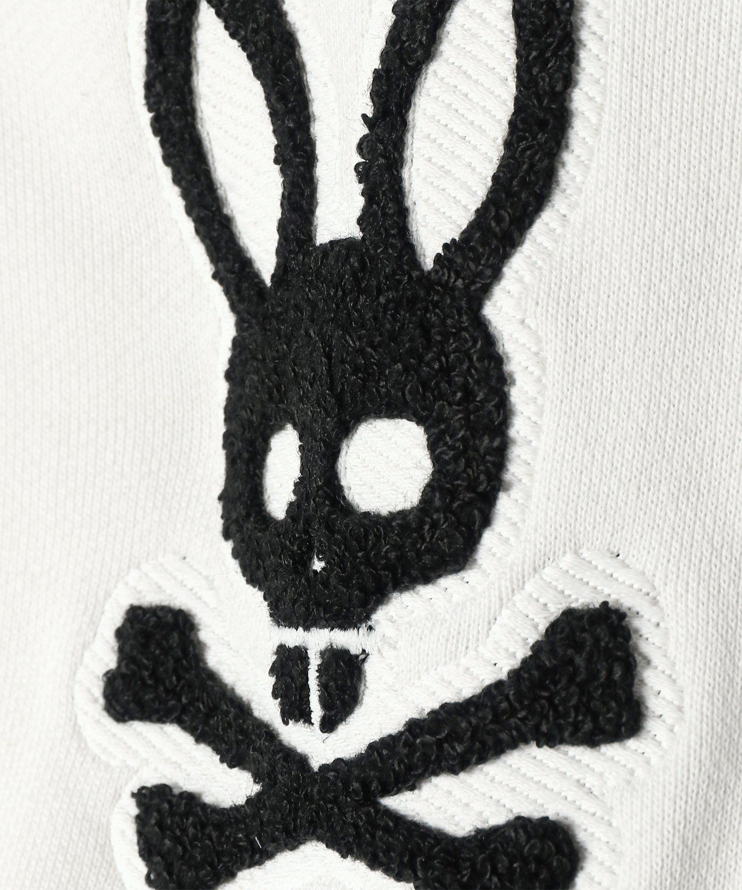 サイコバニー・サガラ刺繍 クロスオーバーロゴパーカ XLサイズ サガラ刺繍 クロスオーバーロゴパーカ｜Psycho Bunny｜サイコバニー