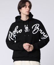 サガラ刺繍 クロスオーバーロゴパーカ