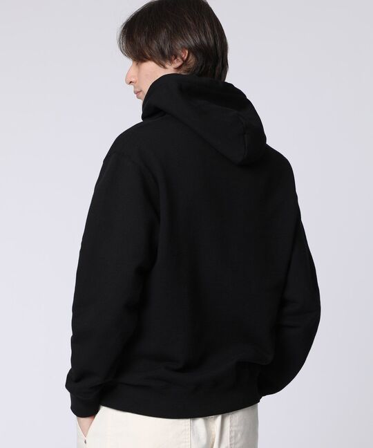 サガラ刺繍 クロスオーバーロゴパーカ