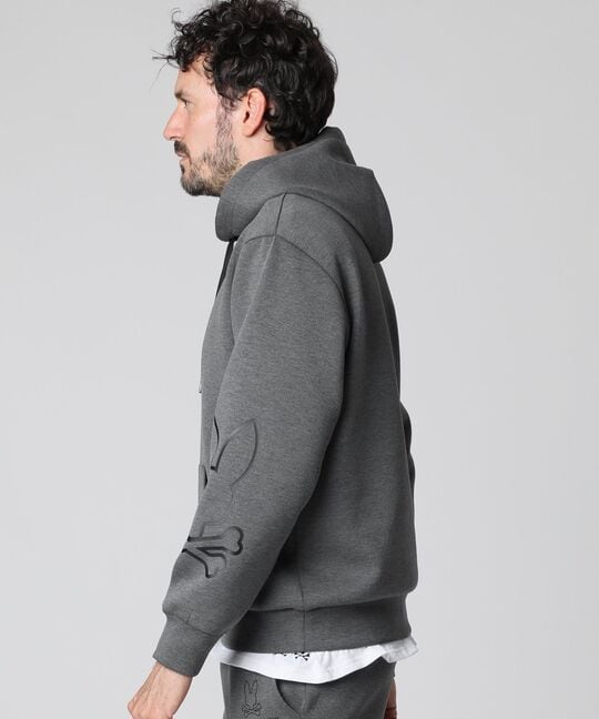 [WEB限定]スリーブアウトラインロゴ  ダンボール パーカ