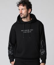 [WEB限定]スリーブアウトラインロゴ  ダンボール パーカ