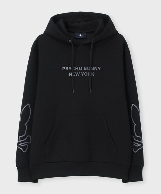 [WEB限定]スリーブアウトラインロゴ  ダンボール パーカ