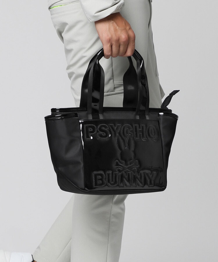 PSYCHO BUNNY　ラウンドバック　ブラック GOLF]ラウンドバッグ ENAMEL｜Psycho Bunny｜サイコバニー 公式