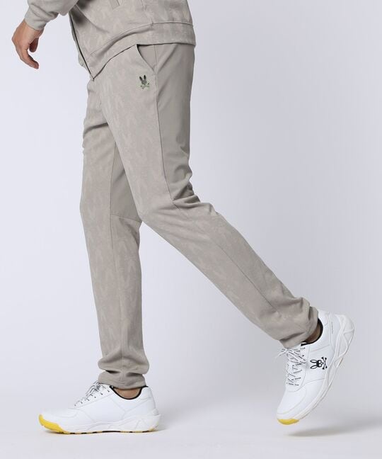 [GOLF]異素材切替 シルエットバニージャガードパンツ