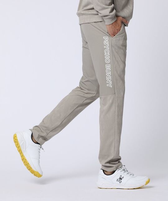 [GOLF]異素材切替 シルエットバニージャガードパンツ