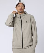 [GOLF]異素材切替 シルエットバニージャガードパーカ