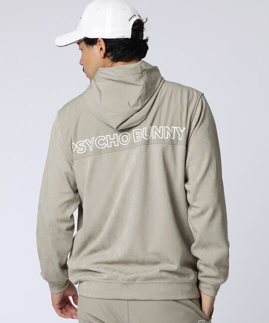 [GOLF]異素材切替 シルエットバニージャガードパーカ