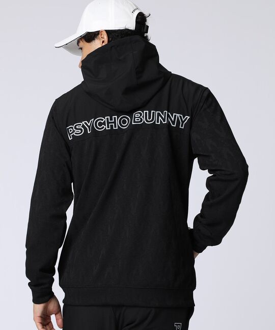 [GOLF]異素材切替 シルエットバニージャガードパーカ