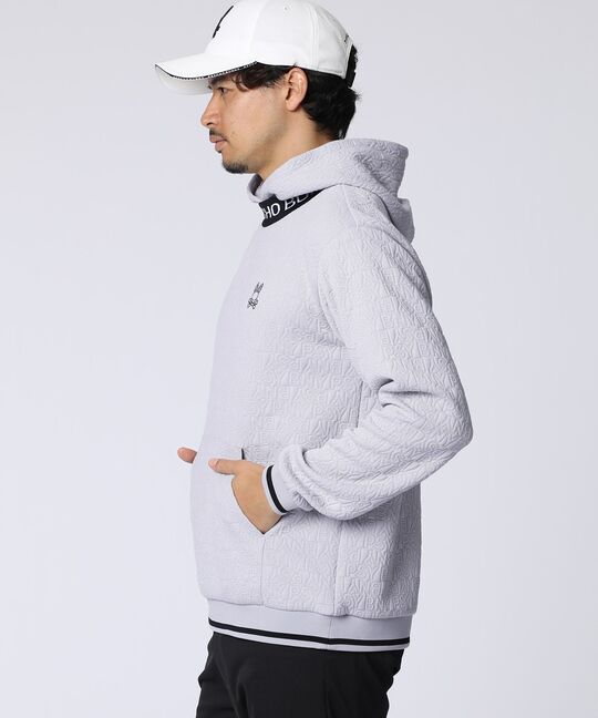 [GOLF]膨れジャガード 総柄PBYパーカ