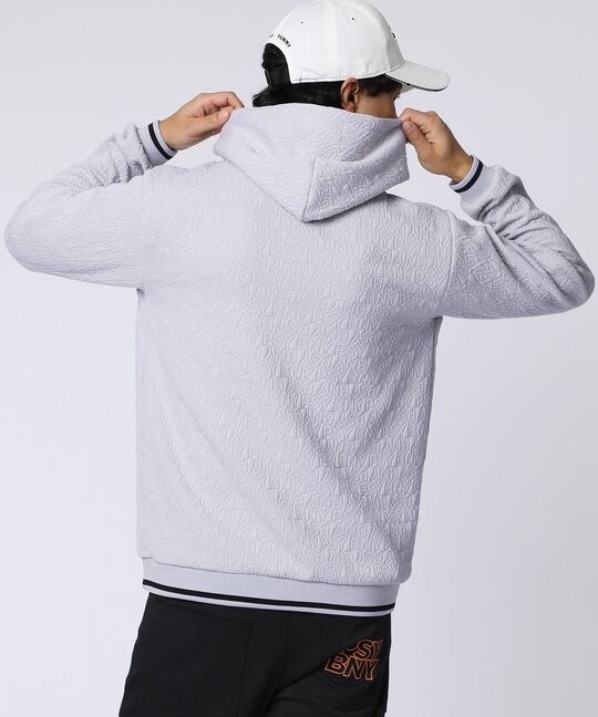 [GOLF]膨れジャガード 総柄PBYパーカ