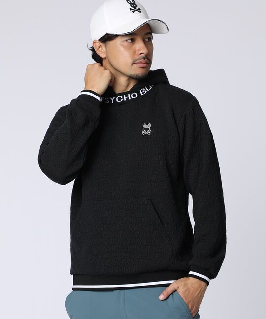 [GOLF]膨れジャガード 総柄PBYパーカ