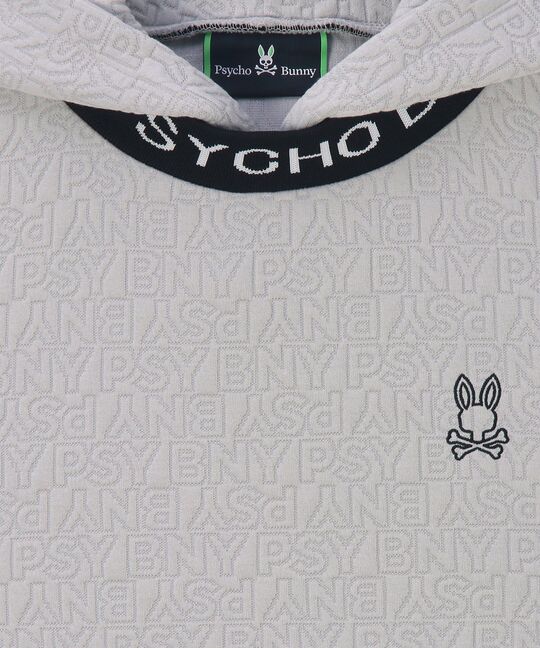 [GOLF]膨れジャガード 総柄PBYパーカ