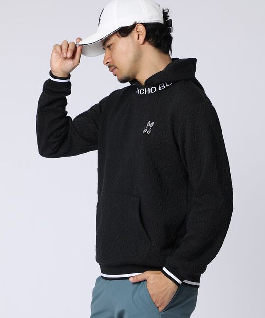 [GOLF]膨れジャガード 総柄PBYパーカ