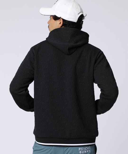 [GOLF]膨れジャガード 総柄PBYパーカ